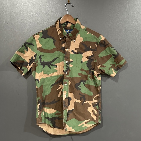 Ralph Lauren Other - Ralph Lauren Polo Men's Camouflage Short Sleeve Shirt Small